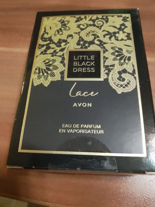 Avon perfum damski little Black dress lace