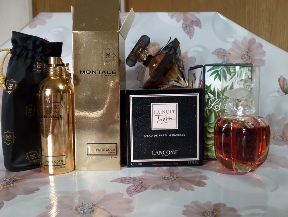 Женские парфюмы и один мужской.