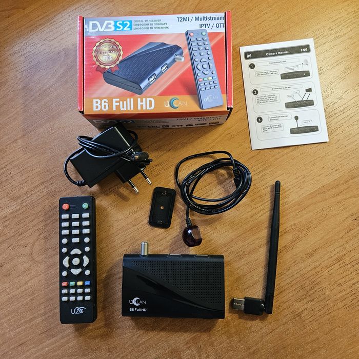 uClan B6 Full HD Спутниковый ресивер