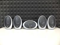 Zestaw 5.0 kolumn kina domowego KEF HTS 1001 + podstawy Vogels