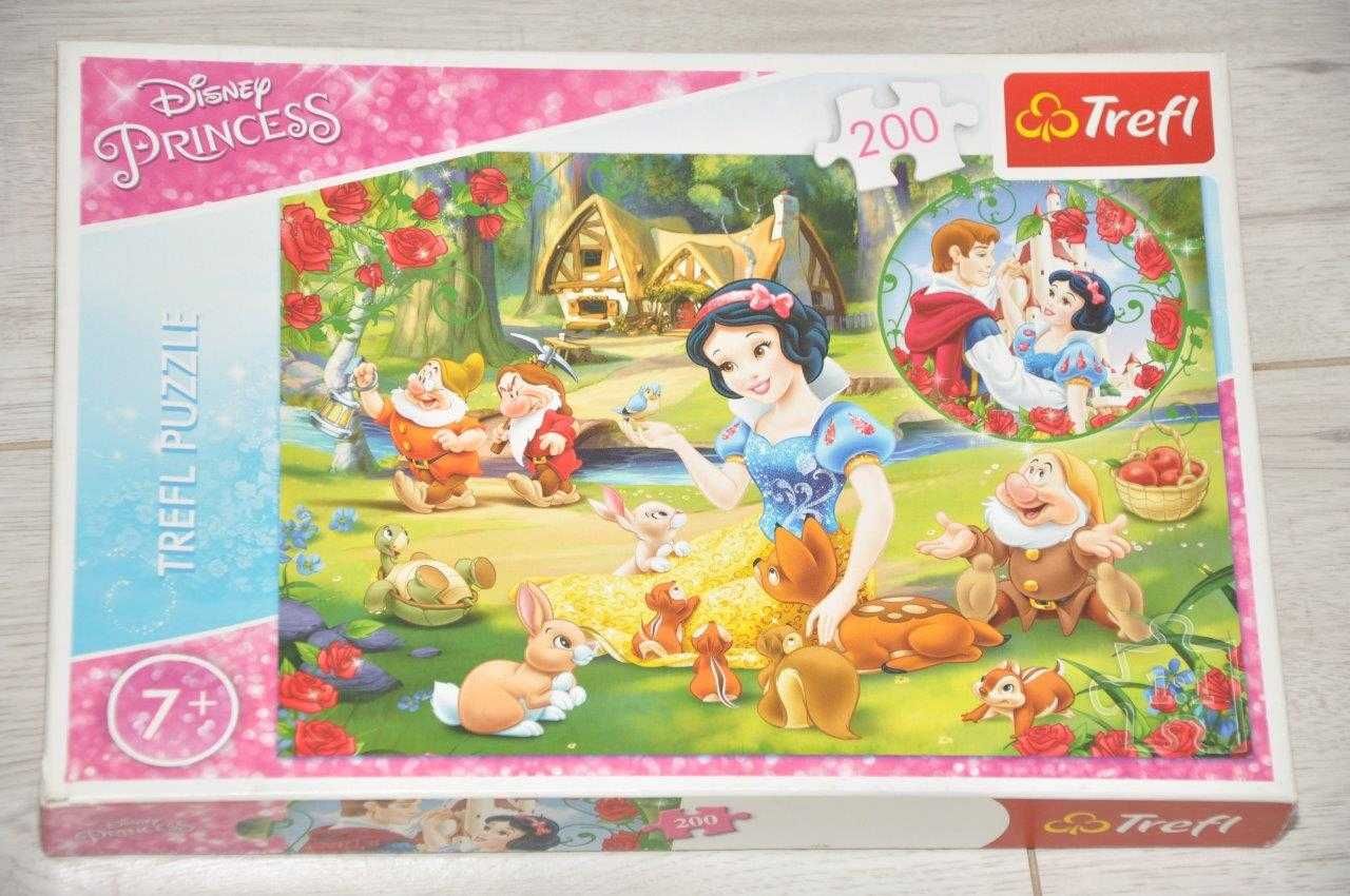 Puzzle Disney Trefl Królewna Śnieżka - 200 el - kompletne + pudełko