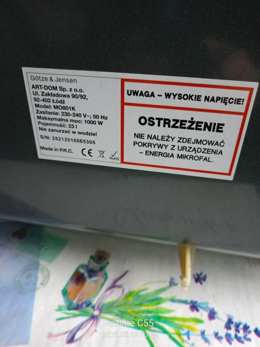 Sprzedam kuchnie mikrofalowa