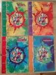 Zestaw 4 zeszytów Witch czarodziejki W.I.T.C.H Disney kolekcja vintage