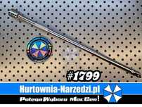 Przedłużka uchylna 1/2" 400mm Cr-V długa przedłuzka do kluczy 1/2"