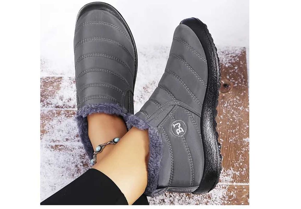 dziecięce buty zimowe ocieplane nieprzemakalne nowe/35/zielone