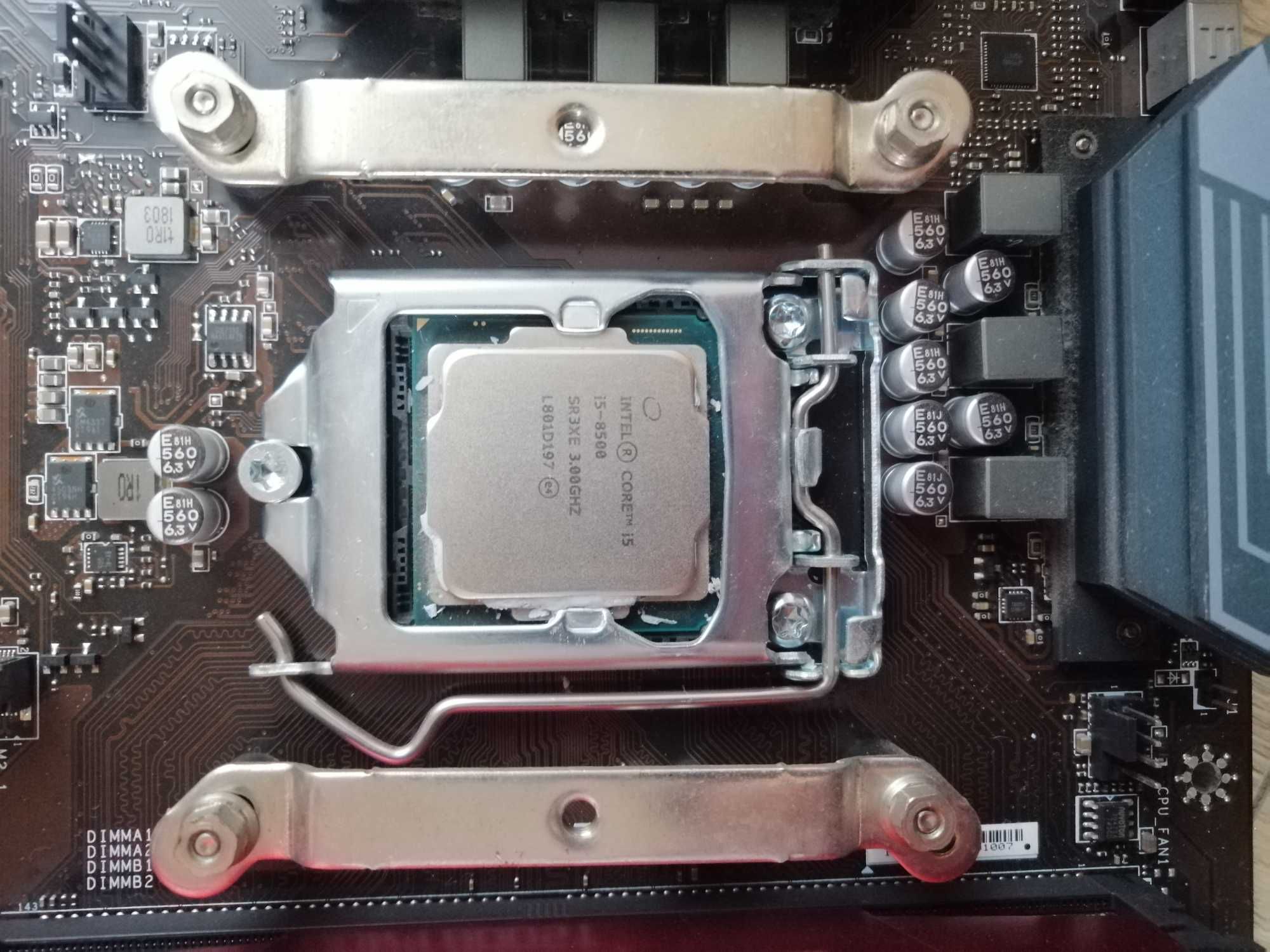 Zestaw i5-8500, MSI z370A-Pro, RTX 1060 6GB, 16GB DDR4, zasilacz 550W