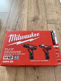 Nowy zestaw narzędzi milwaukee m12 z USA