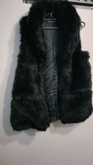 Bezrękawnik Zara czarny M damski