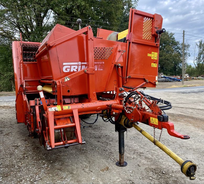 Kombajn do ziemniaków Grimme SE 75-30 naprowadzanie sortownia
