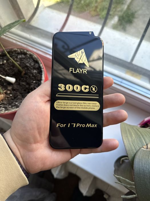 Топ стекло iphone 13 15 16 17 pro max Flayr Diamond премиум качество