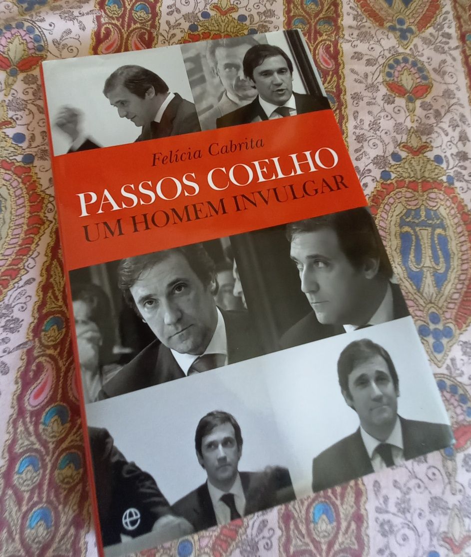 Livro Passos Coelho Um Homem Invulgar por Felicia Cabrita