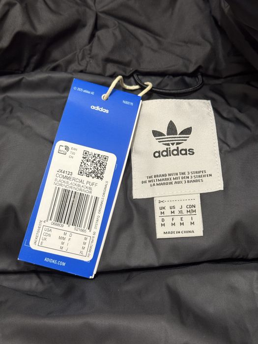 Оригінал | Зимова куртка Adidas чорна