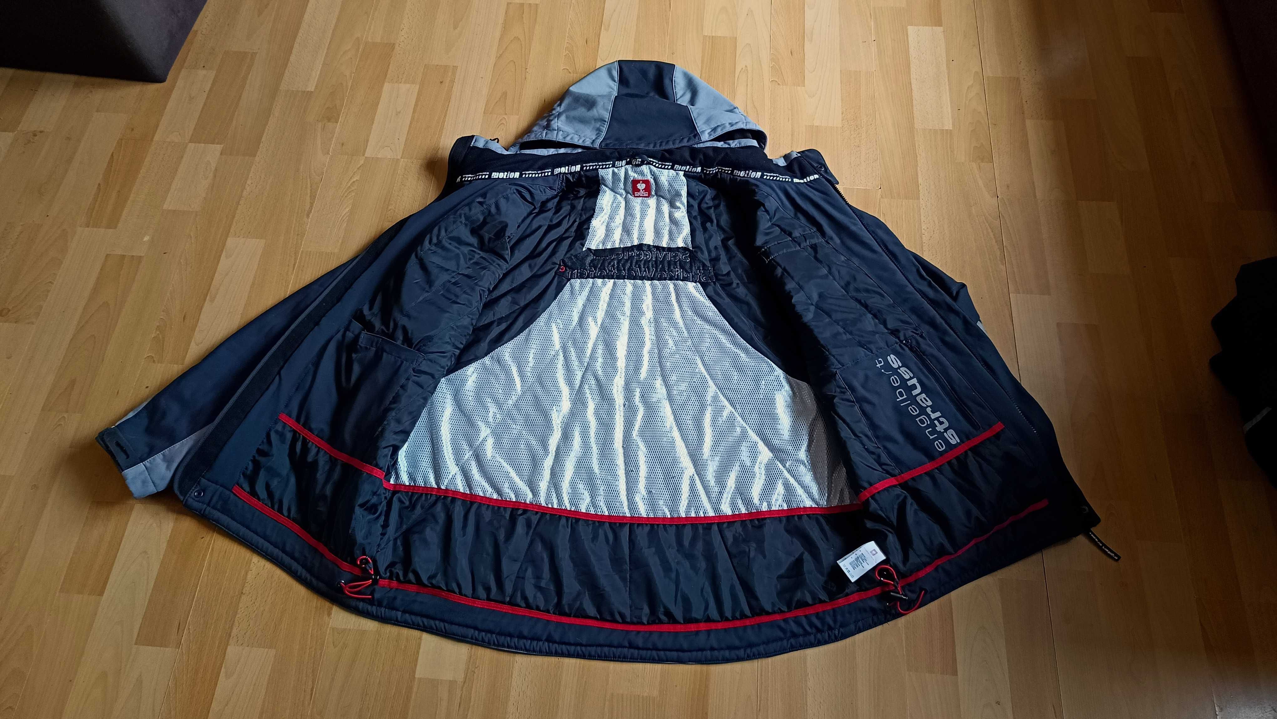 Męska zimowa kurtka softshell ENGELBERT STRAUSS MOTION r.2XL stan bdb