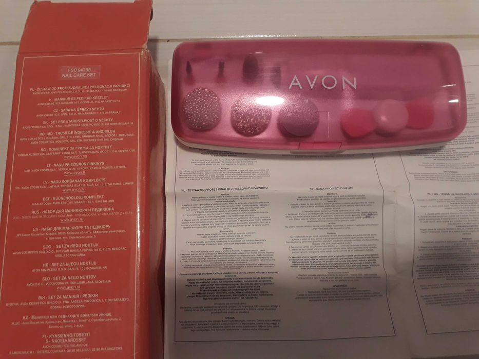 Paznokcie pielęgnacja zestaw AVON