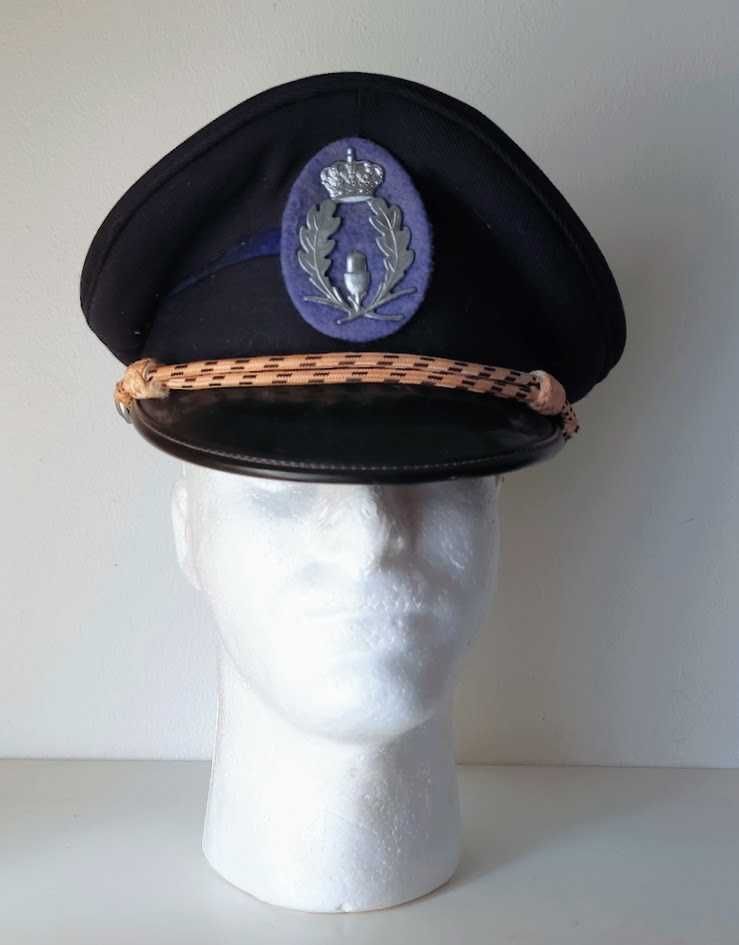 Boné vintage Polícia Bélgica coleção