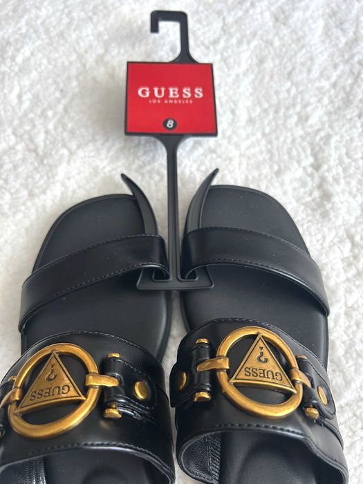 Guess klapki z logo roz 38