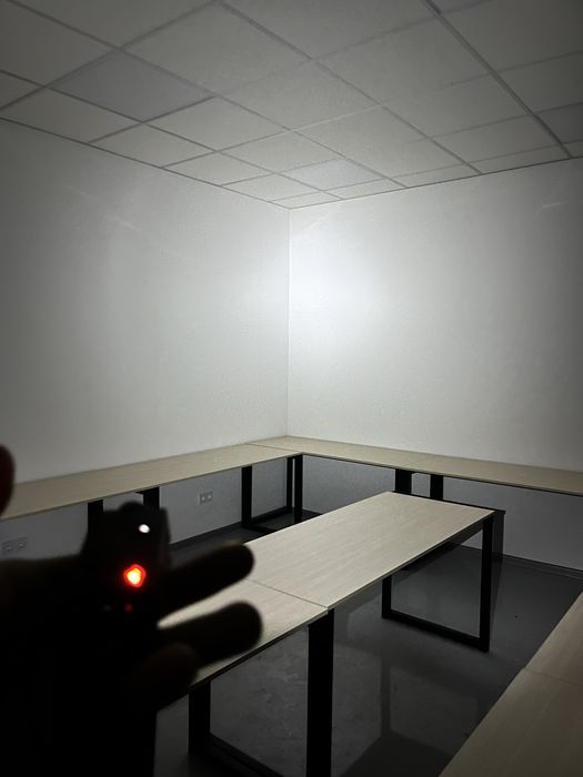 Налобный фонарь с датчиком движения