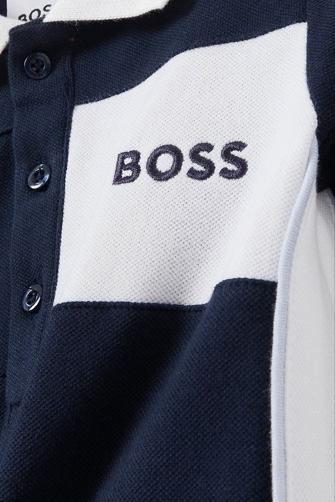 Бавовняний чоловічок, ромпер, комбінезон Hugo Boss на малюка 3 місяці