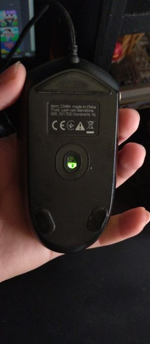 Rato gamer com led RGB