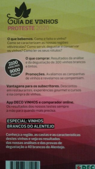 Guia de Vinhos Deco Proteste 2020