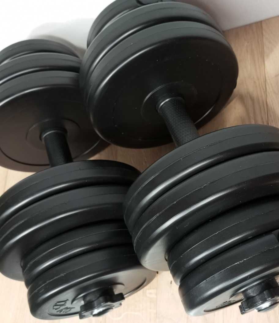 Нові набірні гантелі 2 х 15 кг – оптимальна вага для тренувань щодня