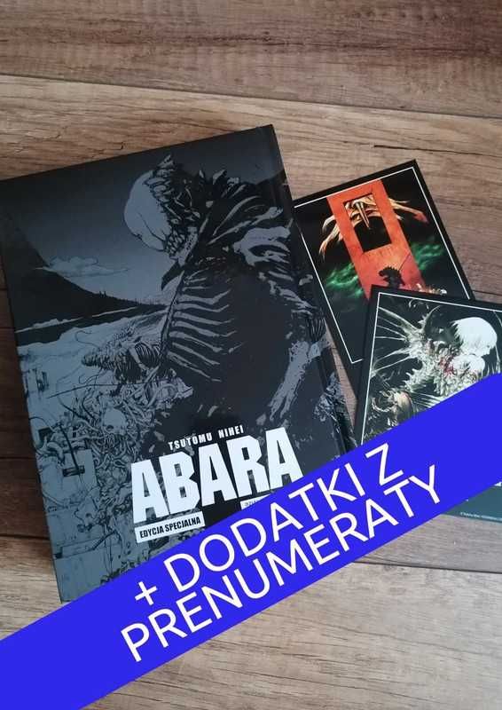 Abara - edycja specjalna - Tsutomu Nihei + dodatki z prenumeraty