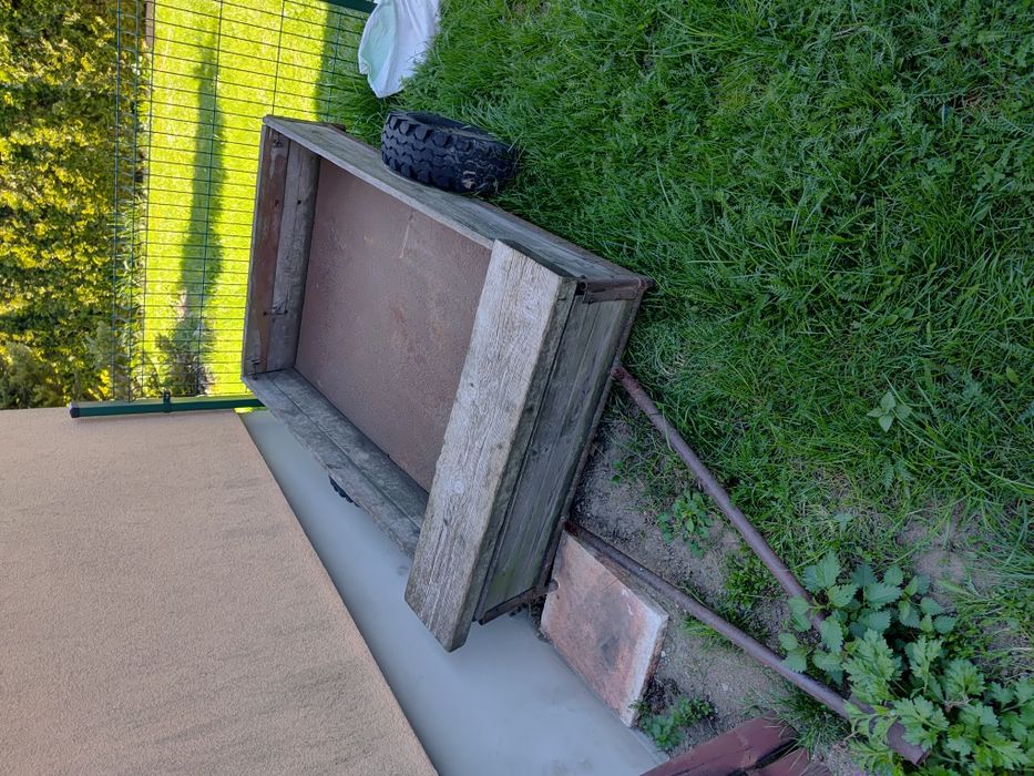 Traktorek Robi 55 glebogryzarka przyczepka.