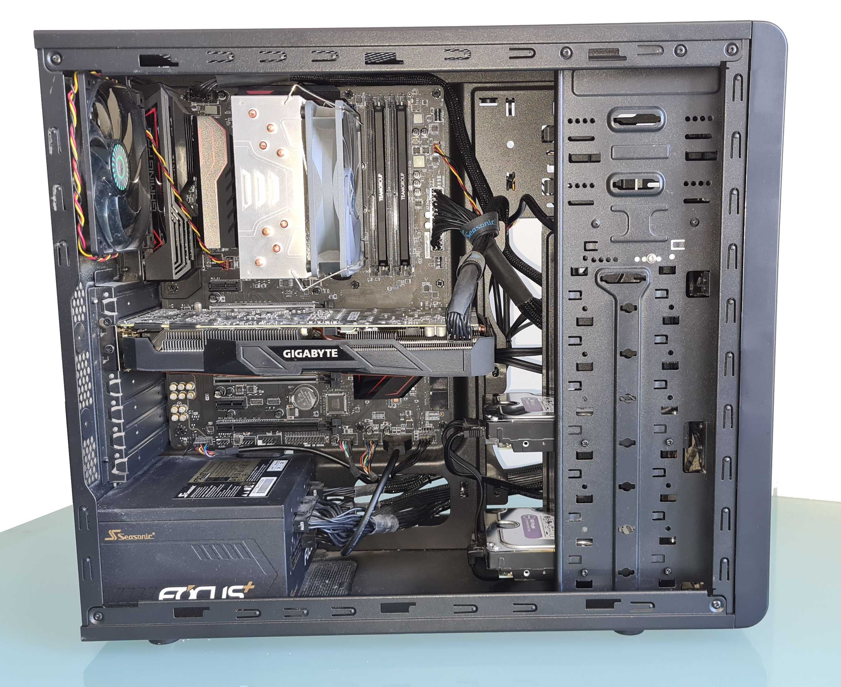 Computador Ryzen 7 (256Gb SSD, 16 Gb RAM, GTX 1070 8Gb DDR5)