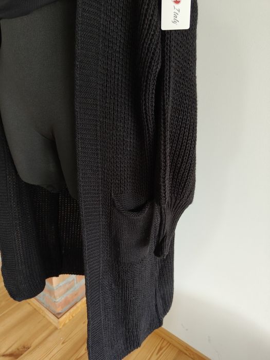 Kardigan,  długi sweter oversize