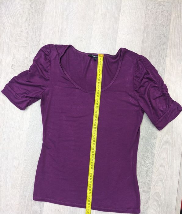 Летняя юбка с большими карманами от Mark&Spenser + футболка, р. 38/M-L