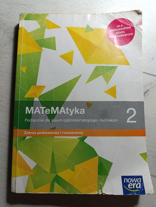 Matematyka 2 (stare wydanie, Nowa Era) Rozszerzenie