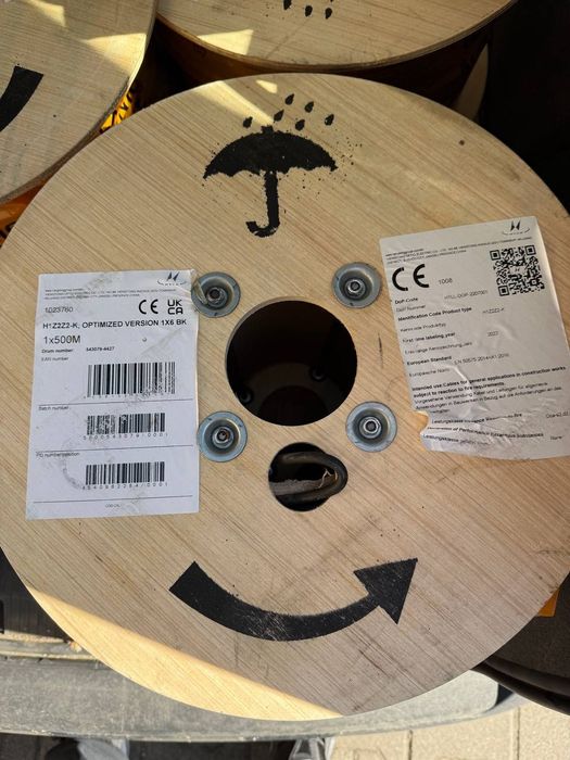 Кабель для сонячних панелей 4-6-10мм