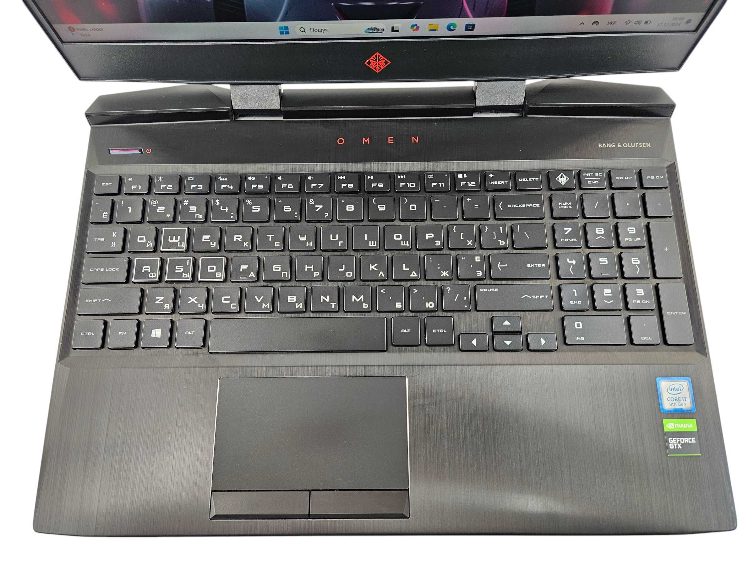 Ноутбук HP Omen 15 i7-9750H|GTX 1660Ti, 6ГБ|16GB|256Gb|512Gb