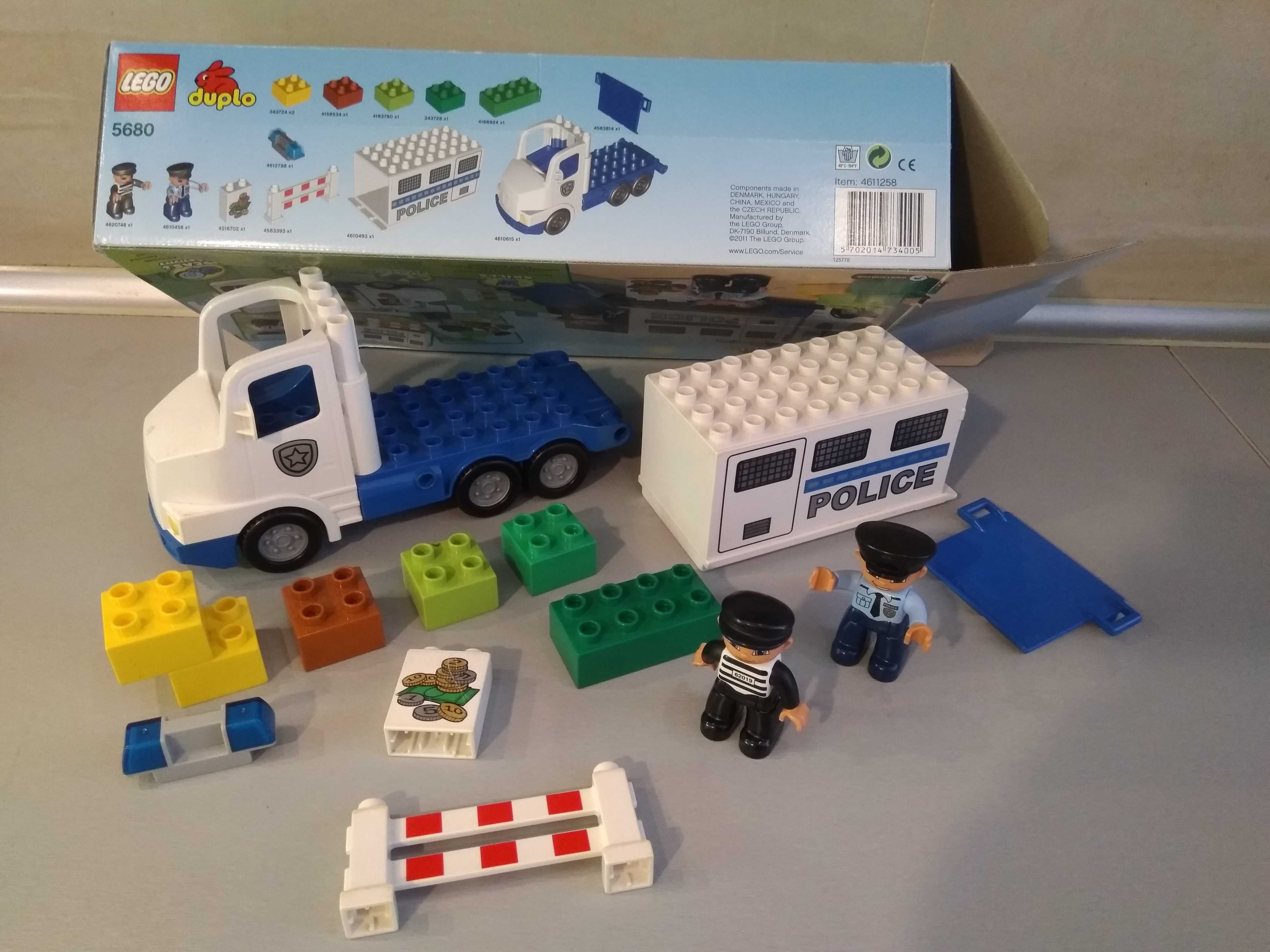 Lego DUPLO 5680 - Ciężarówka policyjna