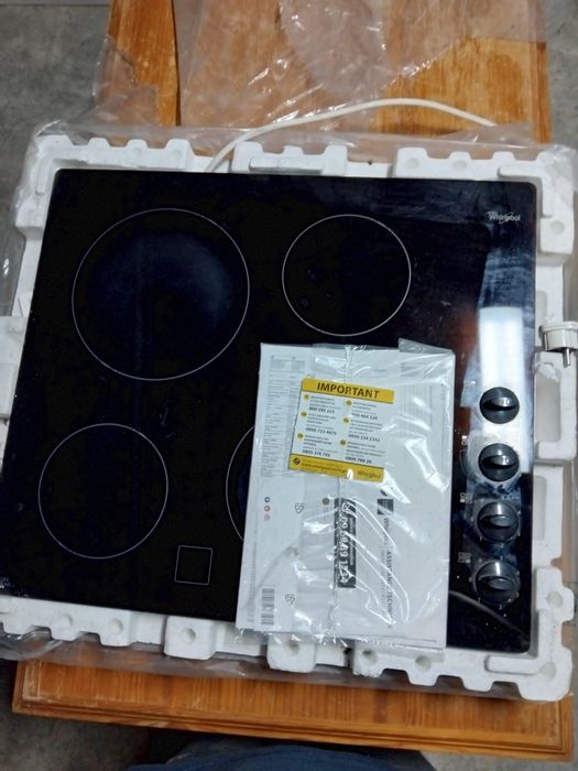 Placa elétrica nova whirlpool