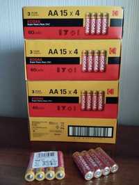 Батарейки AA LR6 Kodak сольові, пальчики.