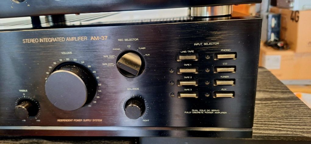 Akai AM-37 Wzmacniacz Stereo. St. B.dobry. Audio Vintage Pruszków