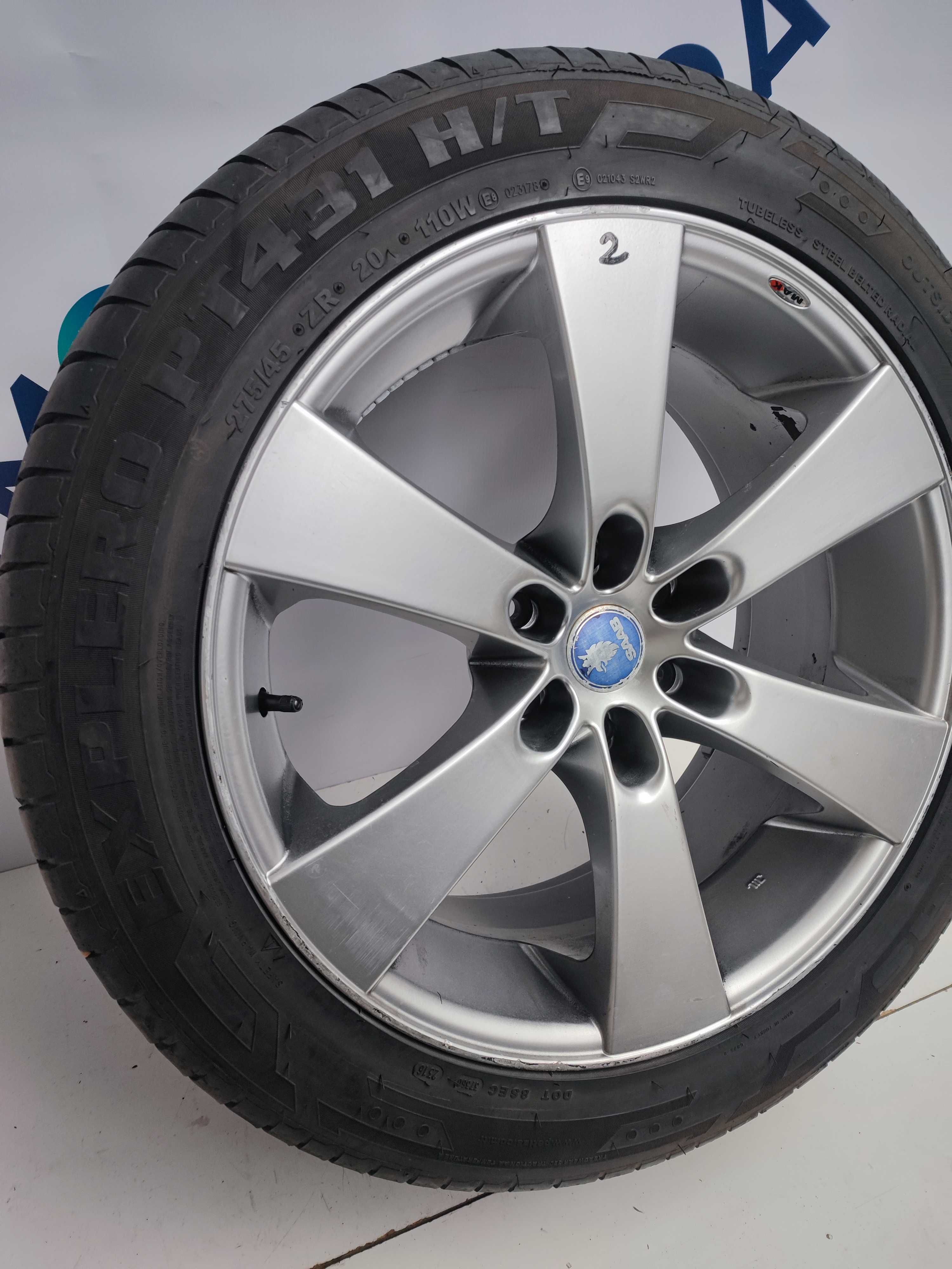 Koło felga Saab MAK zamiennik 9J ET30 20" 6x127 275/45/20