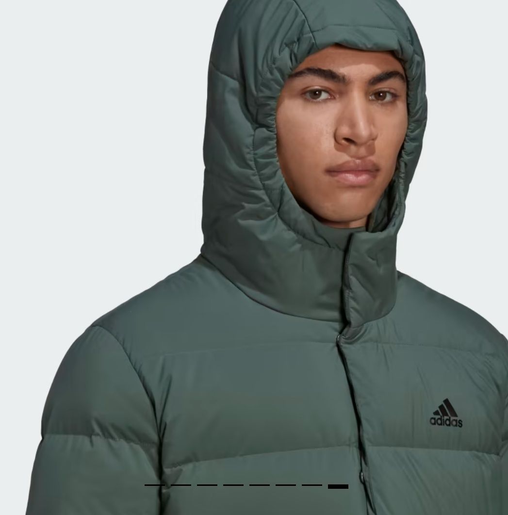 Nowa kurtka Adidas Helionic Down z kaputem Terrex męska M L puchowa 4f