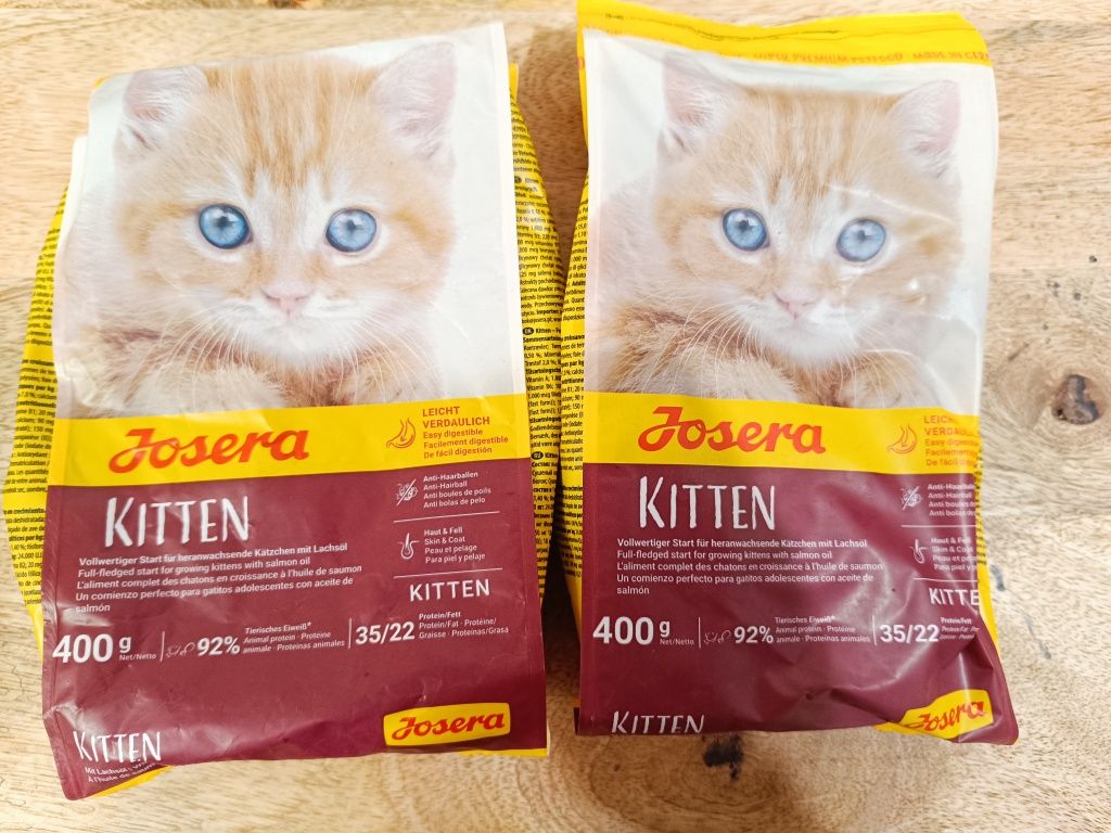 3 x karma sucha dla kota Josera 1200 g