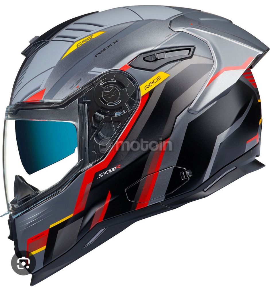 Capacete Nexx SX.100R Gridline+Auricular