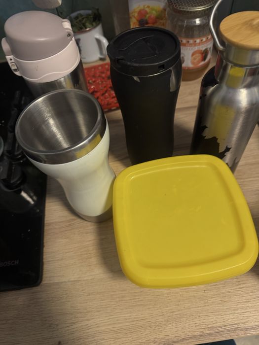 Zestaw kubków termicznych do kawy herbaty termosów