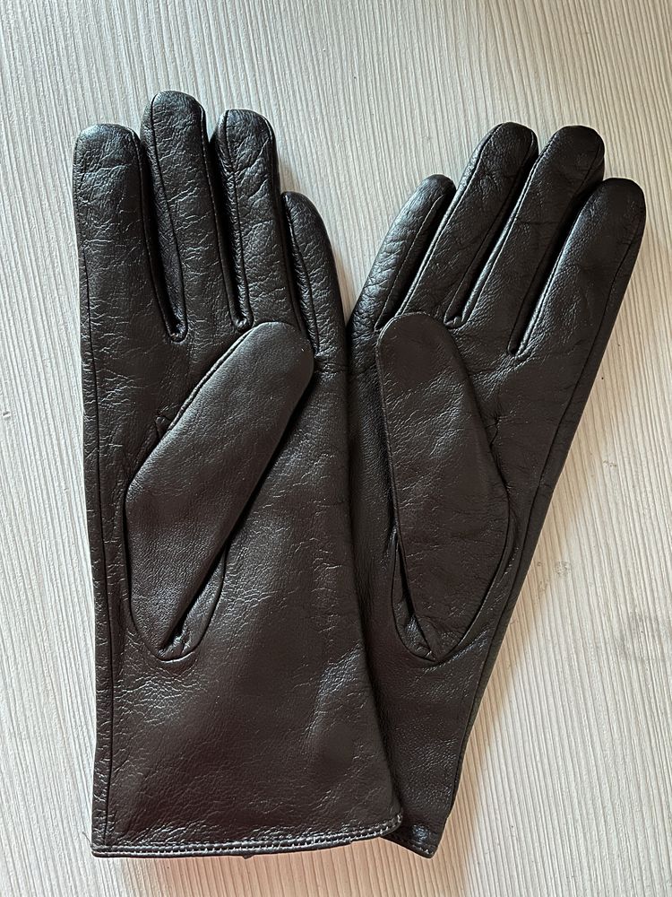 Нові зимові рукавиці шкіра