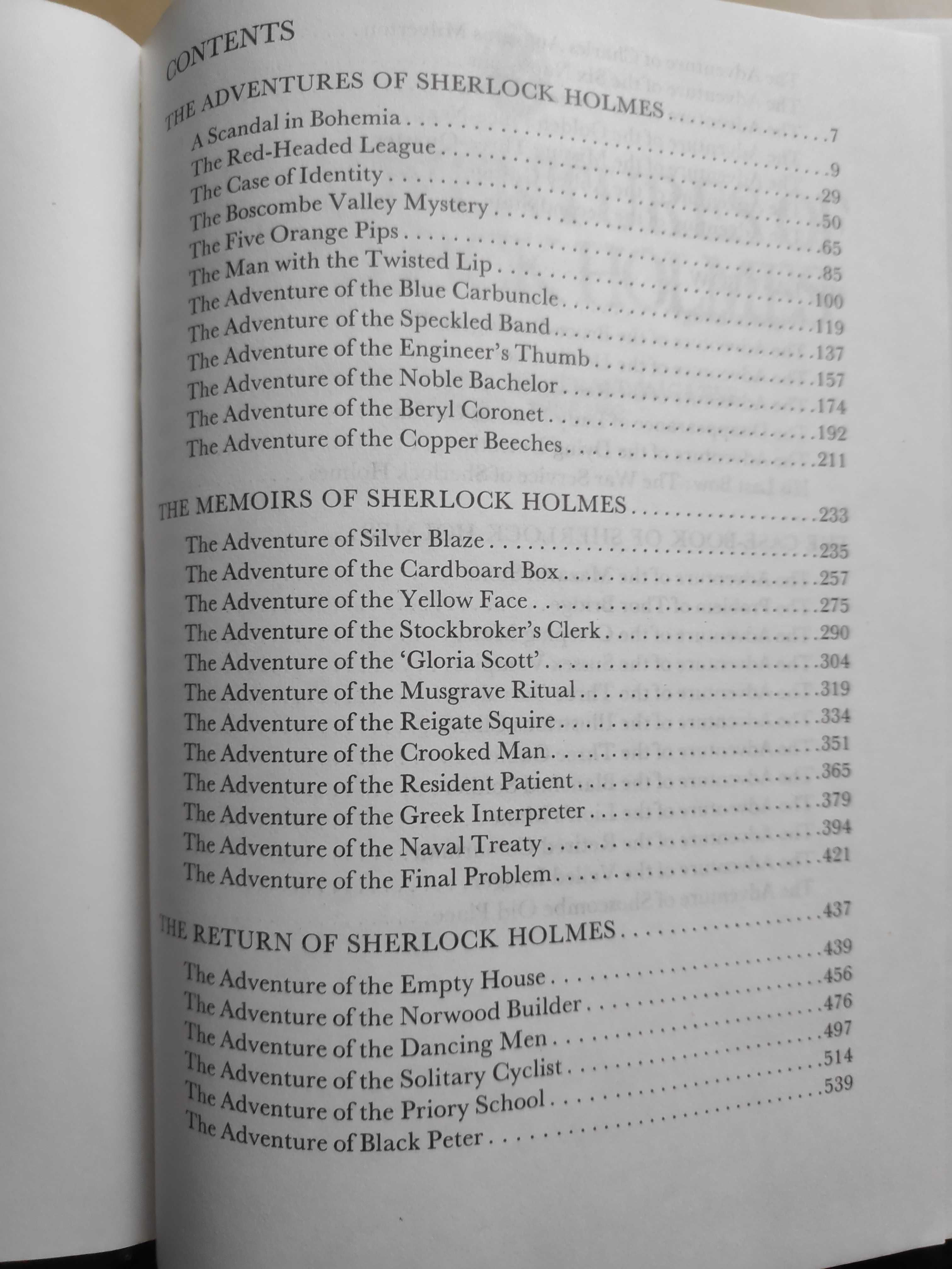 Książka Sherlock Holmes Kompletne ilustrowane opowiadania / angielski