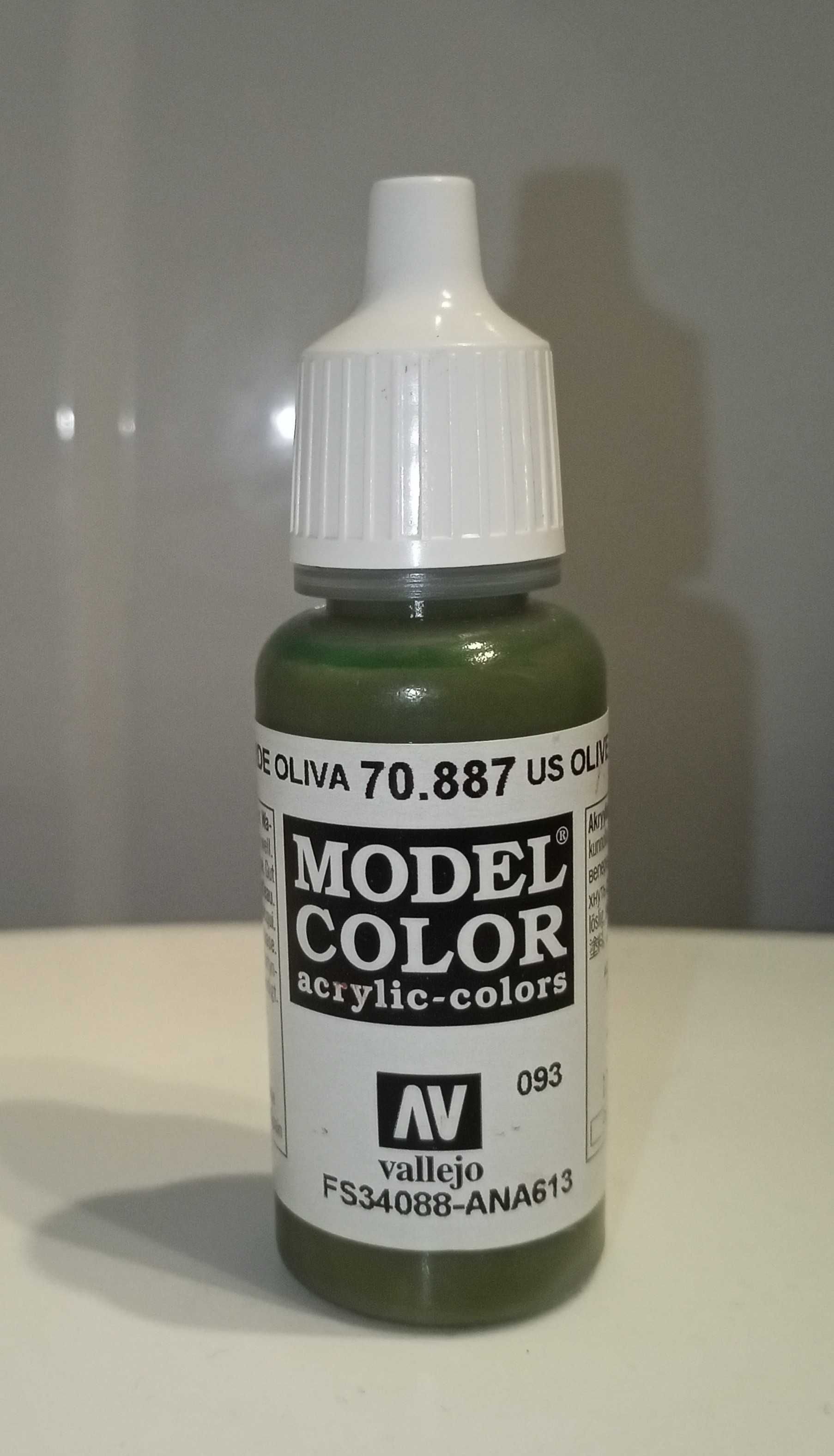 Farba akrylowa olive drab