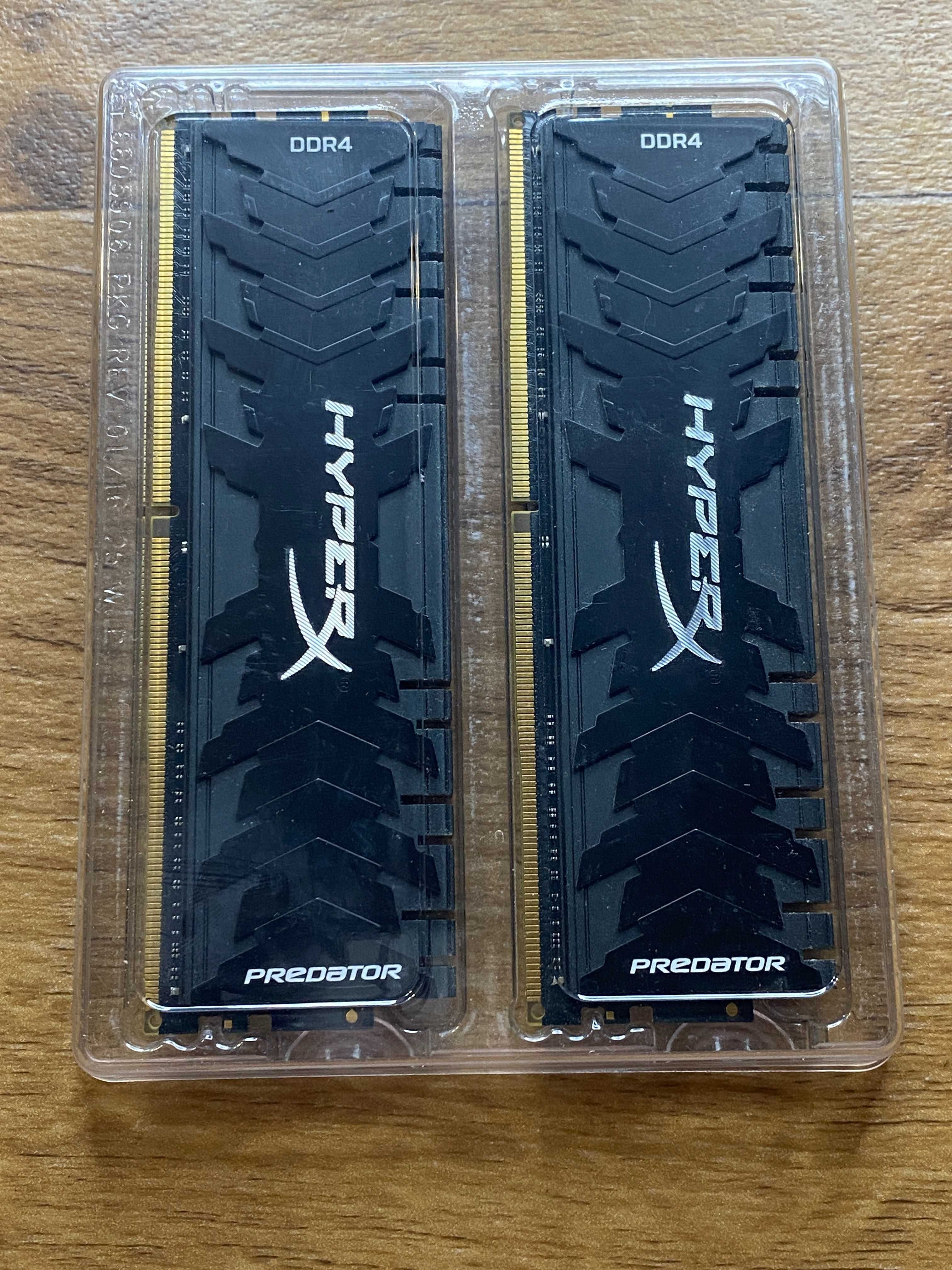 Kingston Hyperx Predator 2 x 16 32 gb гигабайта 3000 частота ddr 4