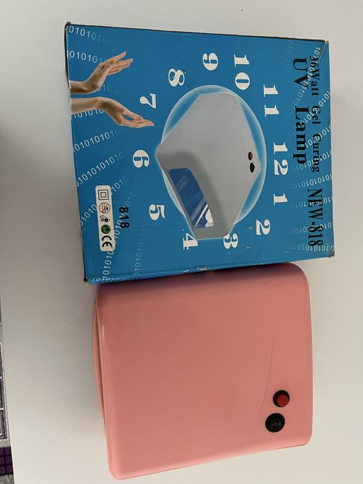 Лампа доя манікюра, лед лампа, лампа для гель лаку