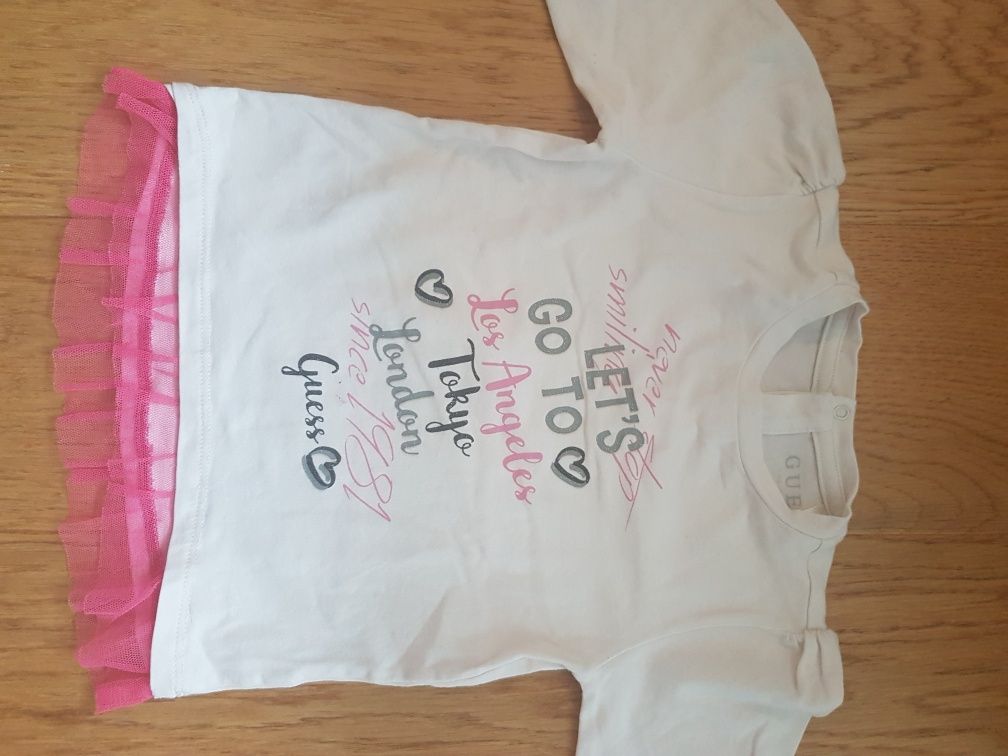 Bluzka i legginsy Guess dla dziewczynki, 92 cm