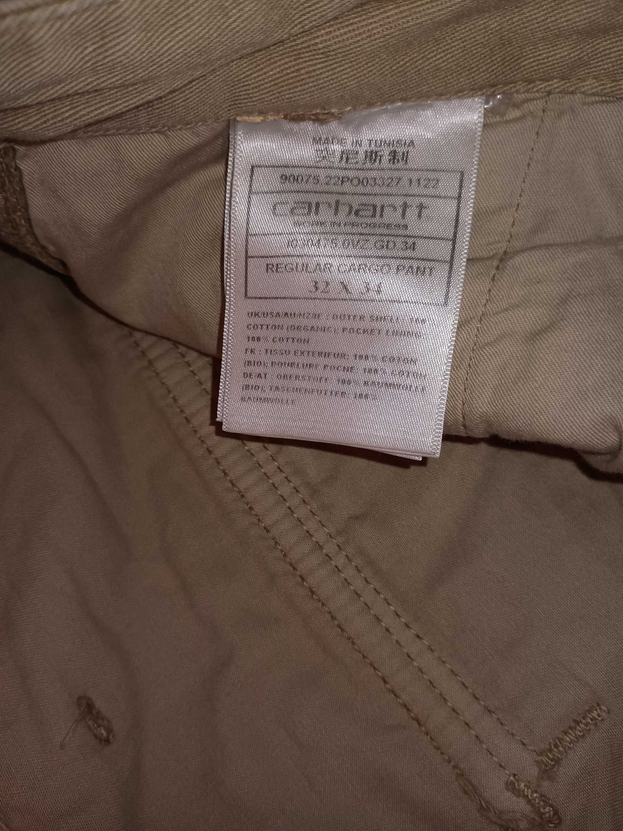 Spodnie bojówki męskie Carhartt rozmiar W32 L34