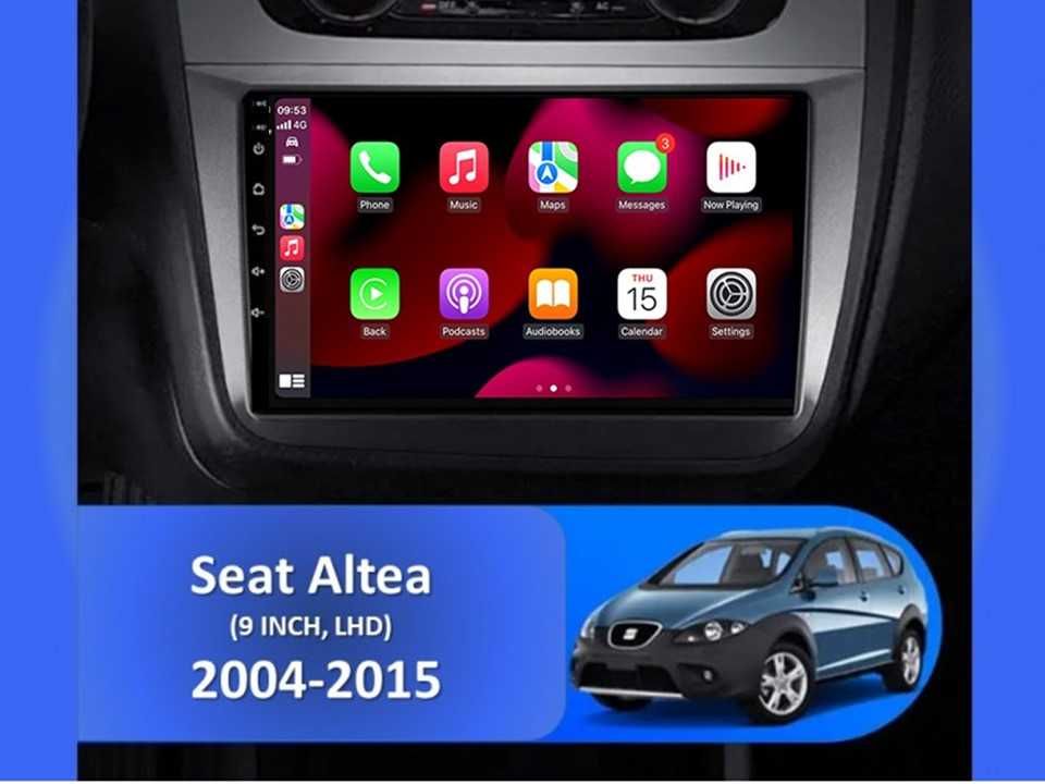 Radio samochodowe Android Seat Altea (9", LHD) 2004.-2015